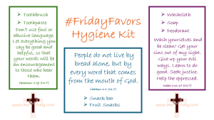 #FridayFavors – Hygiene&nbsp;Kits